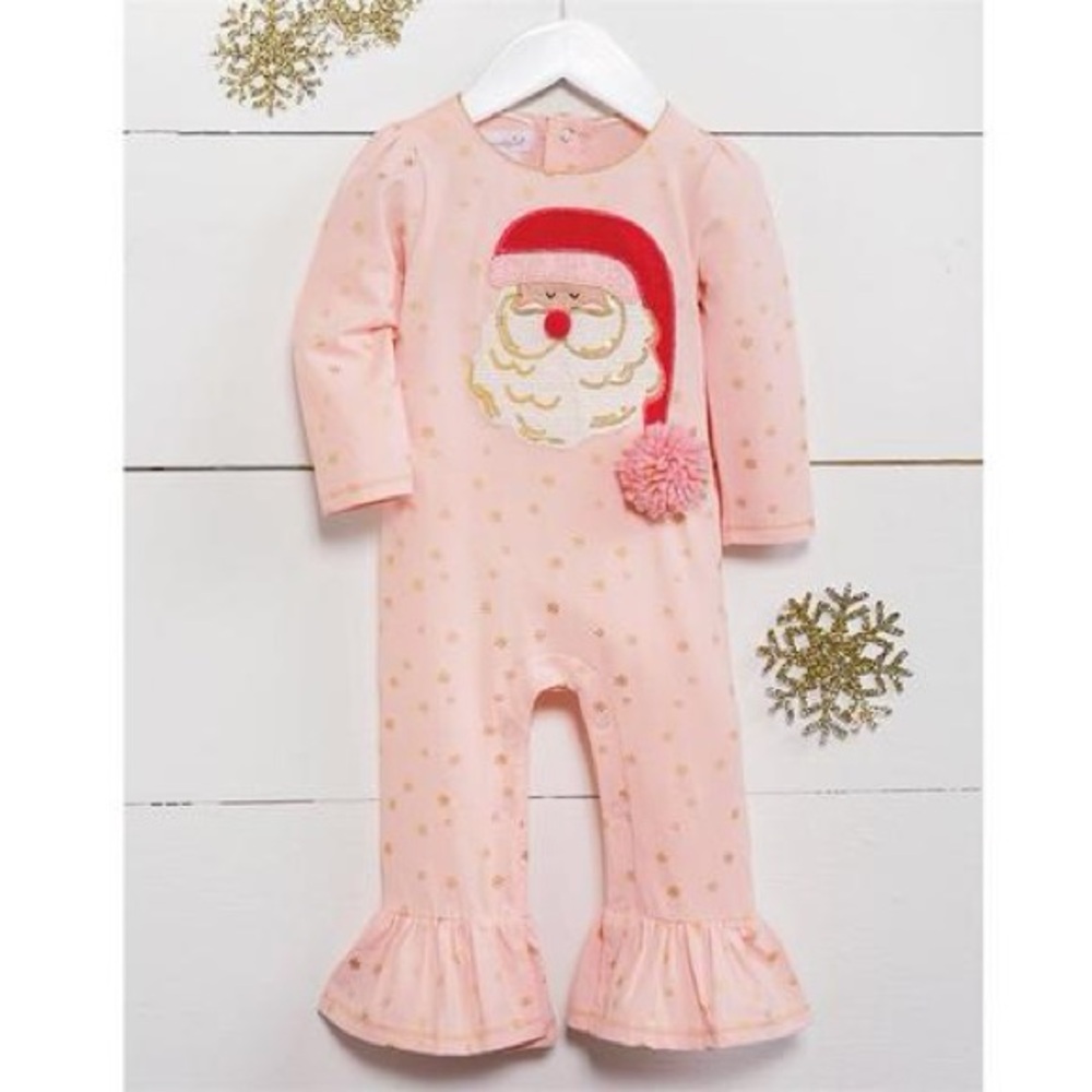 Mud Pie Santa Romper